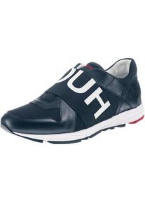 Hugo, Damen Slip-On-Sneaker 'Uptown Asya-L', Navy / Weiß