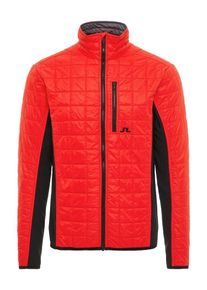 J. Lindeberg J.Lindeberg, Herren Jacke 'Atna', Orangerot / Schwarz