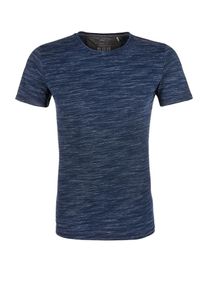 s.Oliver RED LABEL, Herren Shirt, Dunkelblau / Blaumeliert