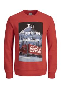 Jack & Jones JACK & JONES, Herren Sweatshirt, Rot