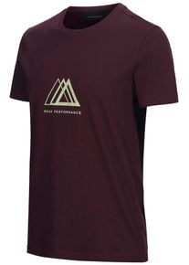Peak Performance, Herren T-Shirt 'Ground 1', Burgunder
