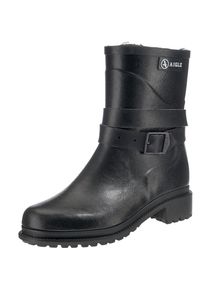Aigle, Damen Winterstiefel 'MACADAMES MID FUR', Schwarz