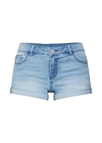 Review, Damen Jeans 'BASIC DNM SH BLU', Hellblau