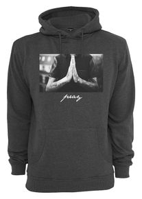 Mister Tee, Herren Sweatshirt 'Pray Hoody', Basaltgrau