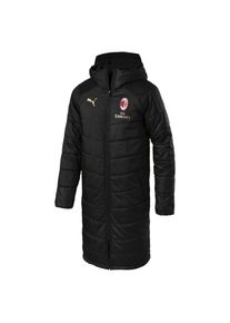 Puma, Herren Bench Jacke 'AC Milan', Schwarz