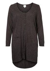 JUNAROSE, Damen Strickjacke, Schwarz