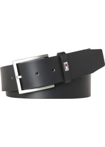 Tommy Hilfiger, Herren Gürtel 'Dark Tan', Schwarz