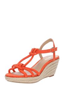 ABOUT YOU, Damen Sandalette 'FRANCES', Orangerot