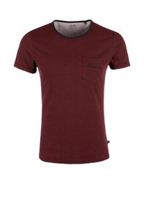 Q/S Designed By, Herren T-Shirt, Bordeaux