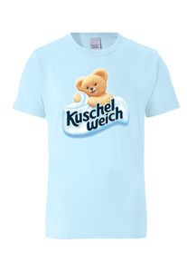 logoshirt, Damen T-Shirt 'Kuschelweich', Hellblau