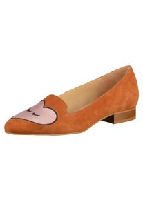 Mellow Yellow, Damen Slipper, Cognac