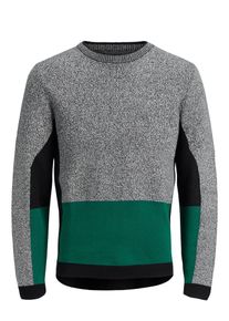Jack & Jones JACK & JONES, Herren Pullover, Grau / Grün / Schwarz