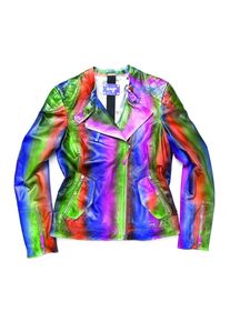 Maze, Damen Lederjacke 'Dallas', bunt