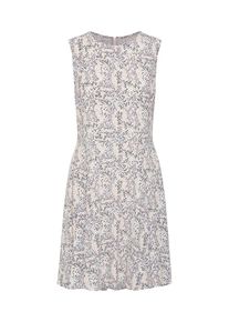 Review, Damen Kleid, Schwarz / Offwhite