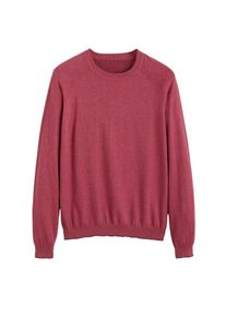 Mango Man, Herren Pullover 'Ten', Dunkelpink