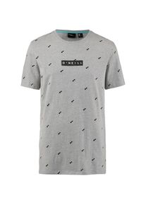 O`Neill O'NEILL, Herren T-Shirt 'Allover Summer', Graumeliert / Schwarz