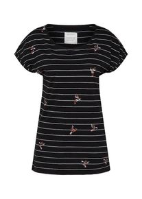 armedangels, Damen T Shirt, Schwarz / Wei&szlig;