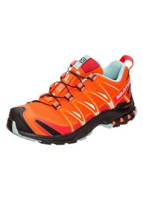 Salomon, Damen Laufschuh 'XA PRO 3D GTX', Aqua / Neonorange / Schwarz