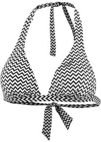 Protest, Damen 'Nanna' Bikini Oberteil , Schwarz / Naturwei&szlig;