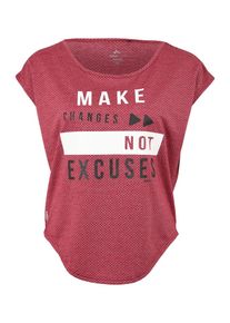 Only Play, Damen Trainingsshirt 'ANNY', Pink / Schwarz / Wei&szlig;