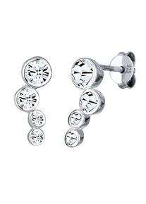 Elli, Damen Ohrringe, Silber / Weiß