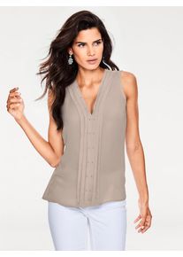 Heine, Damen Blusentop, Sand