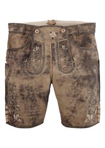 Kr&uuml;ger Buam Kr&uuml;ger Buam, Herren Trachtenlederhose, Braun