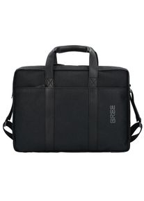 Bree, Herren Aktentasche 'Punch' 40 cm, Anthrazit / Schwarz
