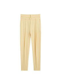 Mango, Damen Hose 'Loloten', Limone