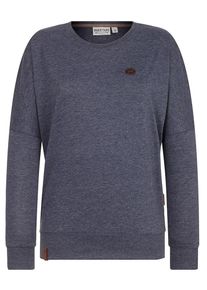 Naketano, Damen Longsleeve 'Anusbleaching', Indigo