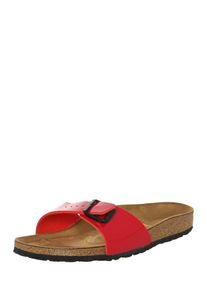 Birkenstock, Damen Pantolette 'Madrid' SCHMAL, Hellrot