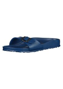Birkenstock, Damen Pantoletten Madrid, Blau