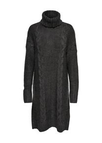 Jacqueline de Yong, Damen Strickkleid, Dunkelgrau