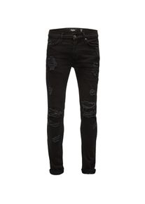 tigha, Herren Skinny Jeans 'Morten', Schwarz