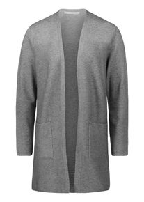 BETTY & CO Betty & Co, Damen Longstrickjacke, Graumeliert