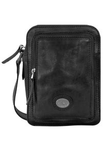 The Bridge, Damen Story Uomo Umhängetasche Leder 16 cm, Schwarz