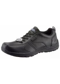 Skechers, Herren Schnürer, Schwarz