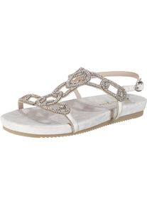 Alma en Pena, Damen Sandalen, Silber