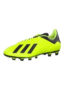 adidas Performance, Herren Fußballschuhe 'X 18.4 FG', Limette / Schwarz