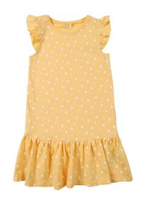 name it, Mädchen Kleid 'VIDA', Gelb