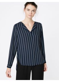 Selected Femme, Damen Shirt 'SFDYNELLA STRIPE', Blau / Weiß