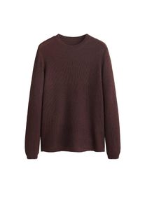 Mango Man, Herren Pullover 'Zambrana', Bordeaux