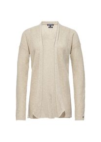 Tommy Hilfiger, Damen Strickjacke 'HELLIS WRAP', Beige