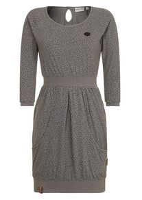 Naketano, Damen Kleid 'Dress The End', Graumeliert