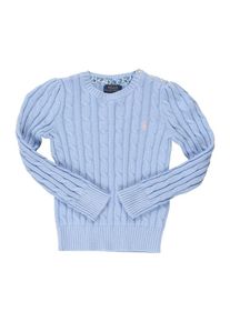 Polo Ralph Lauren, M&auml;dchen Strickpullover 'CABLE', Hellblau