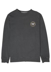 Billabong, Herren Sweatshirt 'Cruiser Crew', Gelb / Basaltgrau / Weiß