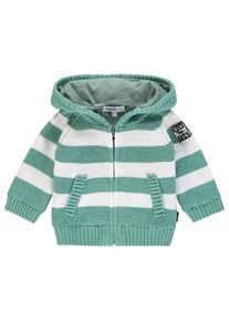 Noppies, Strickjacke 'Paramount', T&uuml;rkis / Wei&szlig;
