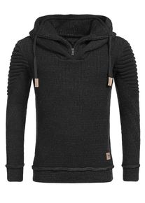 INDICODE JEANS, Herren Kapuzenpullover 'Kinshasa', Schwarz