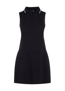 J. Lindeberg J.Lindeberg, Damen Kleid 'W Cora High Vent', Schwarz / Weiß