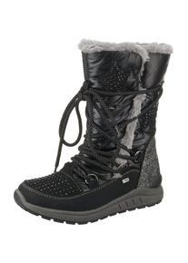 Tom Tailor, Mädchen Winterstiefel, Schwarz